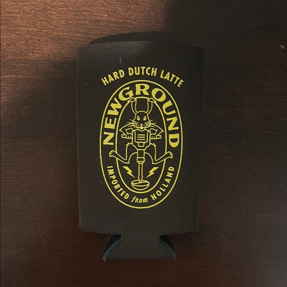 NWOT Newground Hard Dutch Latte Promotional Koozie